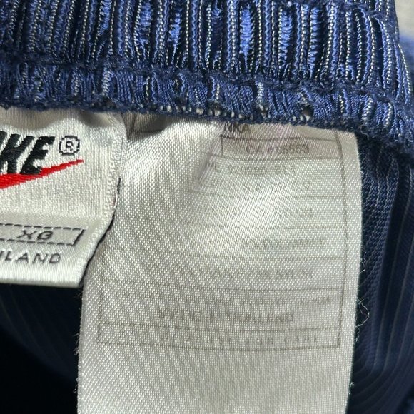 Nike Tear Away Warm Up Track Pants Men XL Blue 29" Relaxed Side Snap Breakaway - Picture 5 of 15